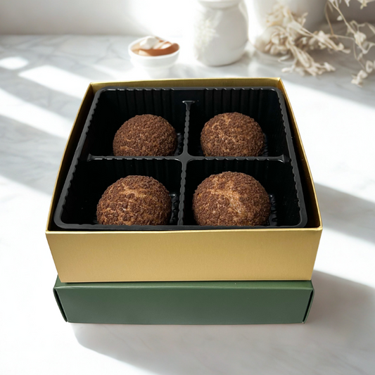 Frozen Hazelnut Chocolate Praline Choux Puff