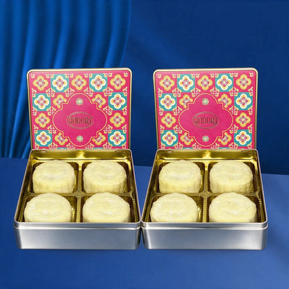 2 boxes Musang King Durian Snow Skin Mooncakes (LARGE)